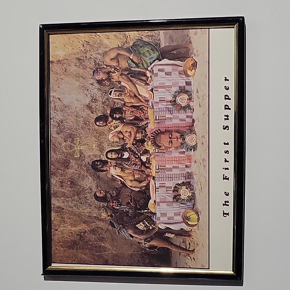 The First Supper Painting